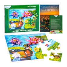 Load image into Gallery viewer, Large Piece Puzzle: Duck Pond - 12 pcs