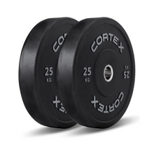 Load image into Gallery viewer, Cortex Black Series V2 Bumper Plates (Pair)
