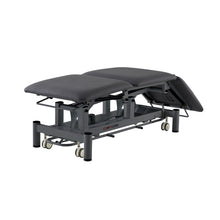 Load image into Gallery viewer, New Pacific Medical Stealth Black 3 Section Medical Couch (Free Round Stool)