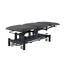 Load image into Gallery viewer, New Pacific Medical Stealth Black 3 Section Medical Couch (Free Round Stool)