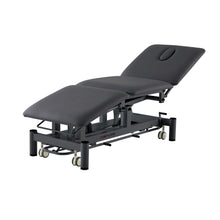 Load image into Gallery viewer, New Pacific Medical Stealth Black 3 Section Medical Couch (Free Round Stool)