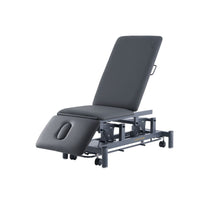 Load image into Gallery viewer, New Pacific Medical Stealth Black 3 Section Physiotherapy Couch (Free Round Stool)