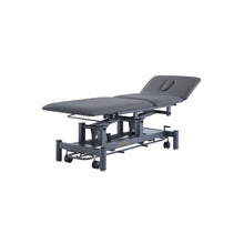 Load image into Gallery viewer, New Pacific Medical Stealth Black 3 Section Physiotherapy Couch (Free Round Stool)