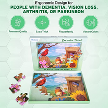 Load image into Gallery viewer, Large Piece Puzzle: Garden Birds -24 pcs