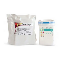 Load image into Gallery viewer, SureStep™ 6-in-1 EZ Split Urine Drug Test Kit (Box of 25)