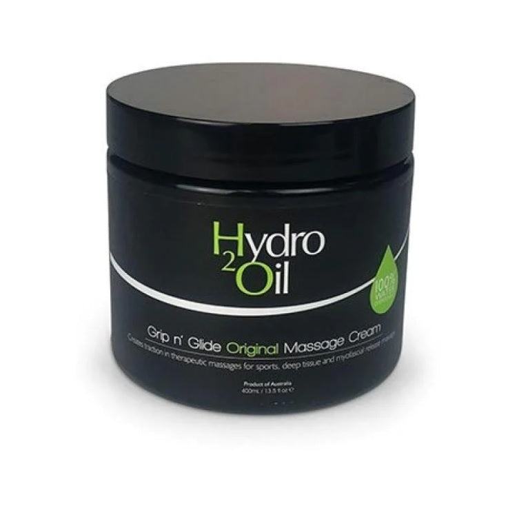 Hydro 2 Oil Grip N Glide Massage Cream 400ml (Original/Sport/Arnica)