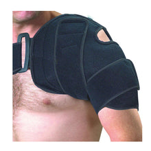 Load image into Gallery viewer, Lumark Shoulder Cold Compression Cuff (With Air Pump & Removable Gel Pack)