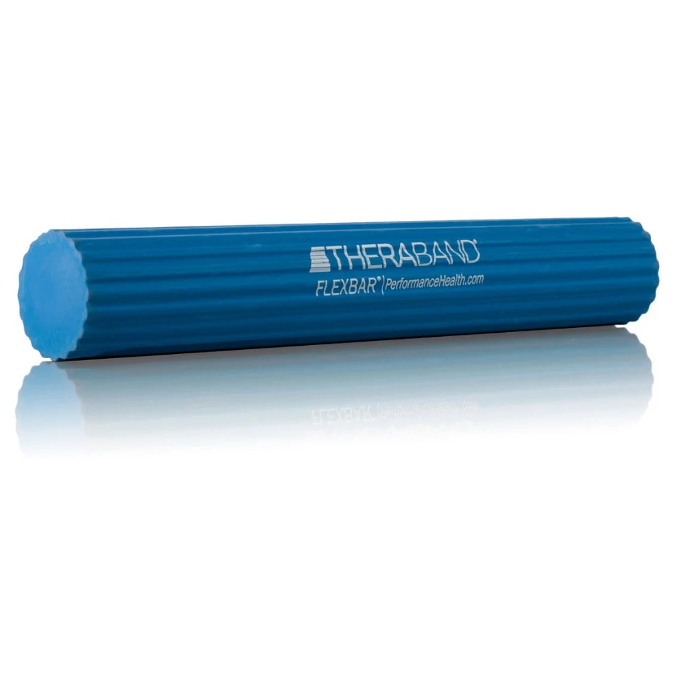 TheraBand FlexBar Resistance Exercise Bar Blue Heavy