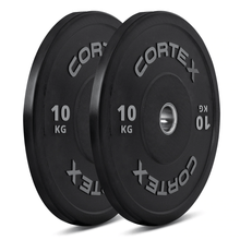 Load image into Gallery viewer, Cortex Black Series V2 Bumper Plates (Pair)