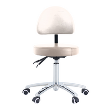 Load image into Gallery viewer, Pacific Medical Round Stool with Backrest

