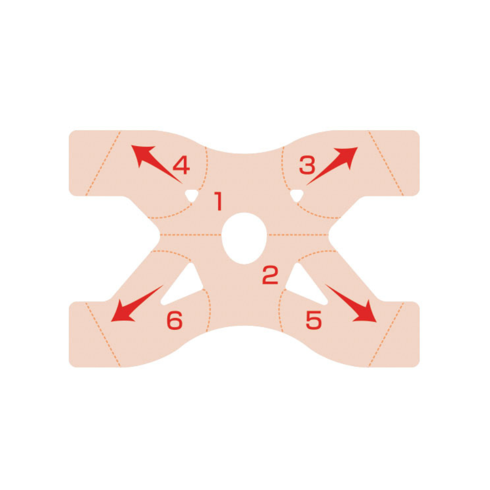 Zamst MSK Calf Strapping Tape HMGDIRECT Australia HMGDirect