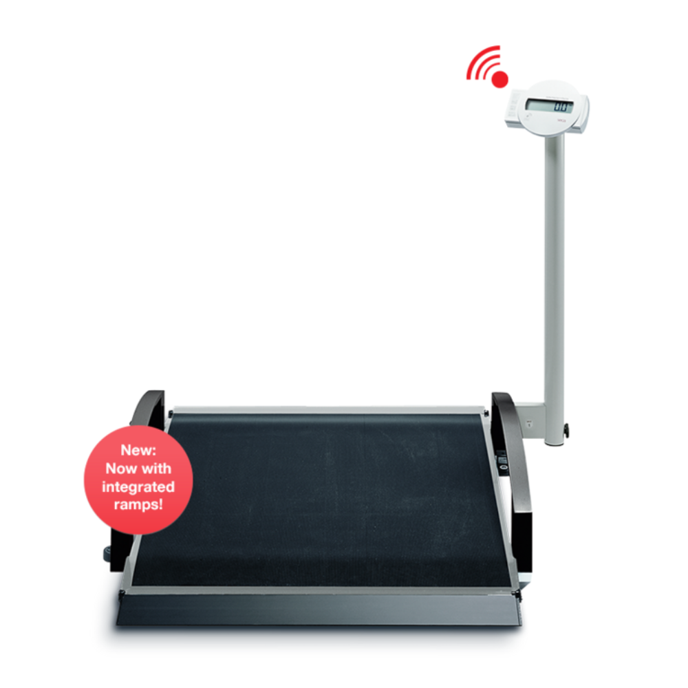 Seca 664 Electronic Wheelchair Scales with Integrated Ramp (360kg/50g)