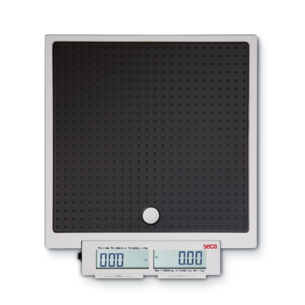 Seca 874 Mother/Child Electronic Flat Scales with Double Display (200kg/100g; 2kg/50g)
