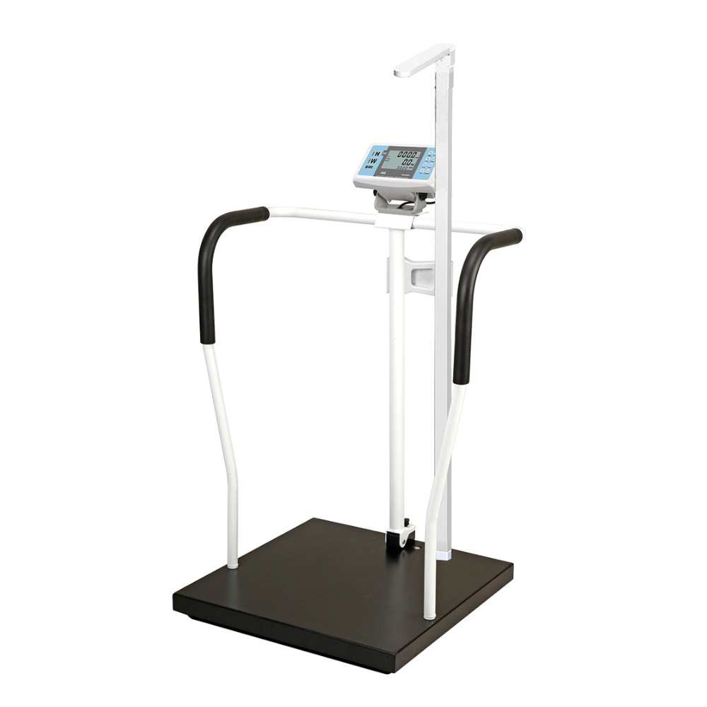 WM303H Medical Patient Handrail Scale with Height Rod (300kg/100g)