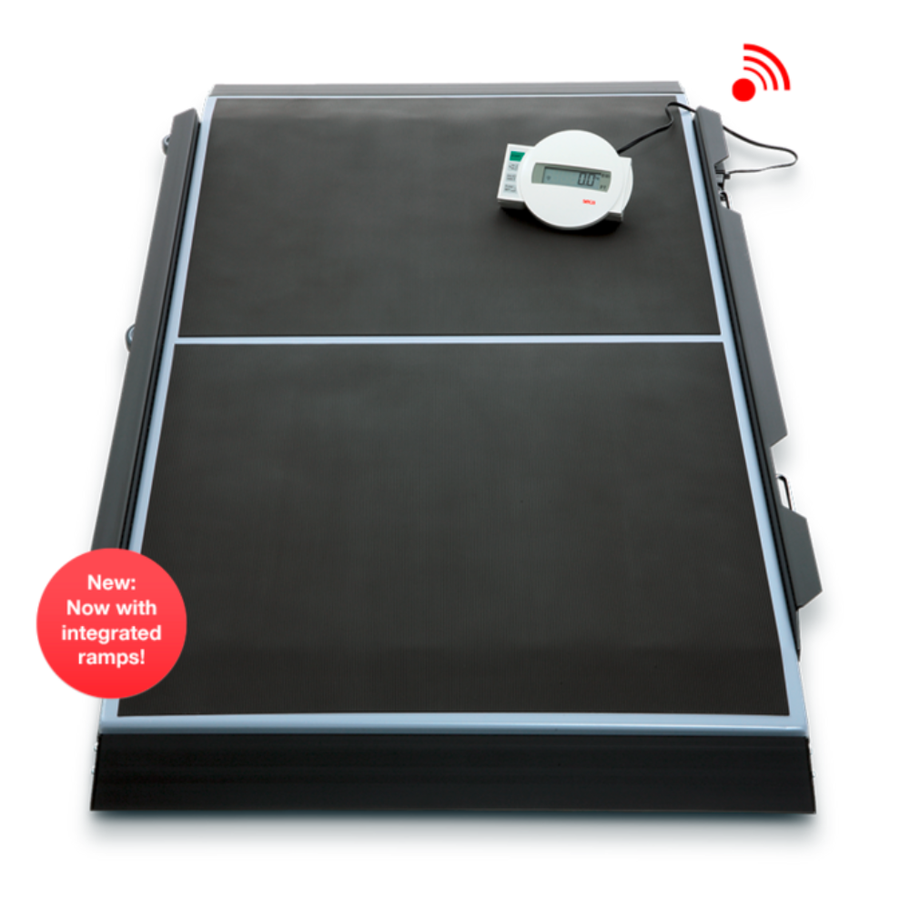 Seca 656 Electronic Stretcher Scales with Duel Integrated Ramps (360kg/50g)