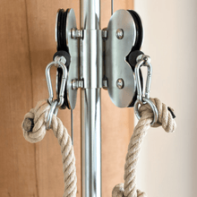 Load image into Gallery viewer, NOHrD Slimbeam Cable Pulley Machine (Ash, Oak, Club, Cherry, Steel, Walnut)