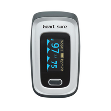 Load image into Gallery viewer, Heart Sure A380 Bluetooth Finger Pulse Oximeter