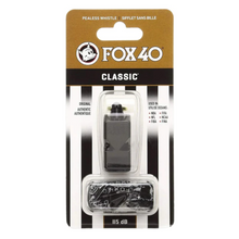 Load image into Gallery viewer, FOX 40 Classic Whistle with Breakaway Lanyard