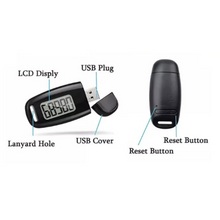 Load image into Gallery viewer, 3D USB Activity Tracker With Rechargeable Battery