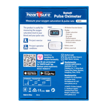 Load image into Gallery viewer, Heart Sure A380 Bluetooth Finger Pulse Oximeter