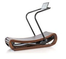 Load image into Gallery viewer, NOHrD Sprintbok Curved Manual Treadmill (Ash, Oak, Club, Cherry, Shadow, Walnut)