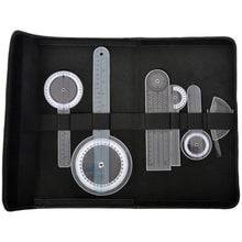 Load image into Gallery viewer, Plastic Goniometer Set With Carry Case

