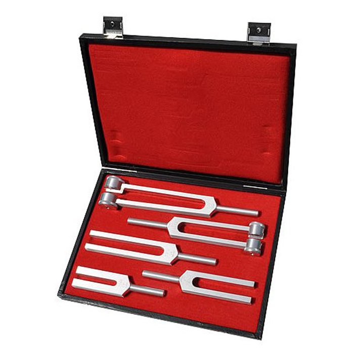 Tuning Forks Set of 5 (128, 256, 512, 1024, 2048Hz Forks) HMGDirect