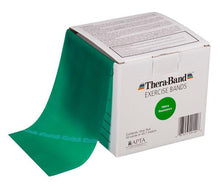 Load image into Gallery viewer, TheraBand Professional Bulk Resistance Band Rolls 45m Heavy Green
