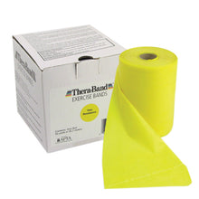 Load image into Gallery viewer, TheraBand Professional Bulk Resistance Band Rolls 45m Thin Yellow
