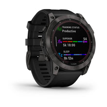 Load image into Gallery viewer, Garmin Fenix® 7x Outdoor GPS Watch- Sapphire Solar Edition