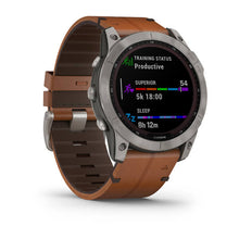 Load image into Gallery viewer, Garmin Fenix® 7x Outdoor GPS Watch- Sapphire Solar Edition