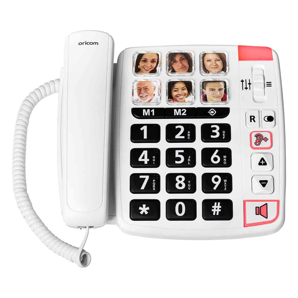 Big Button Amplified Speakerphone With Picture Dialing