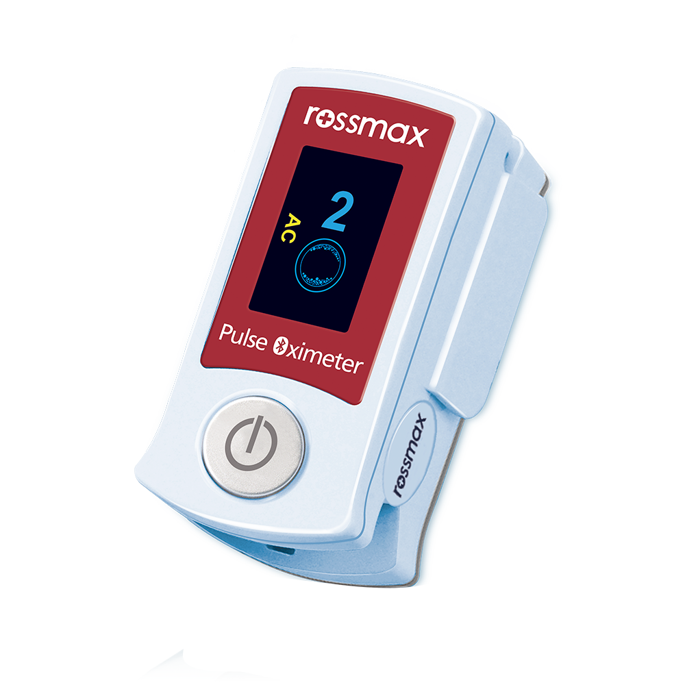 Rossmax SB210BT Bluetooth Fingertip Pulse Oximeter with 