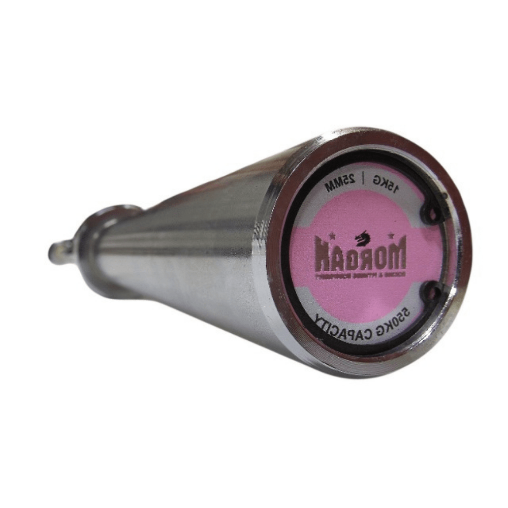 Morgan 15kg Hardened Chrome Olympic Barbell – 550kg Max Capacity