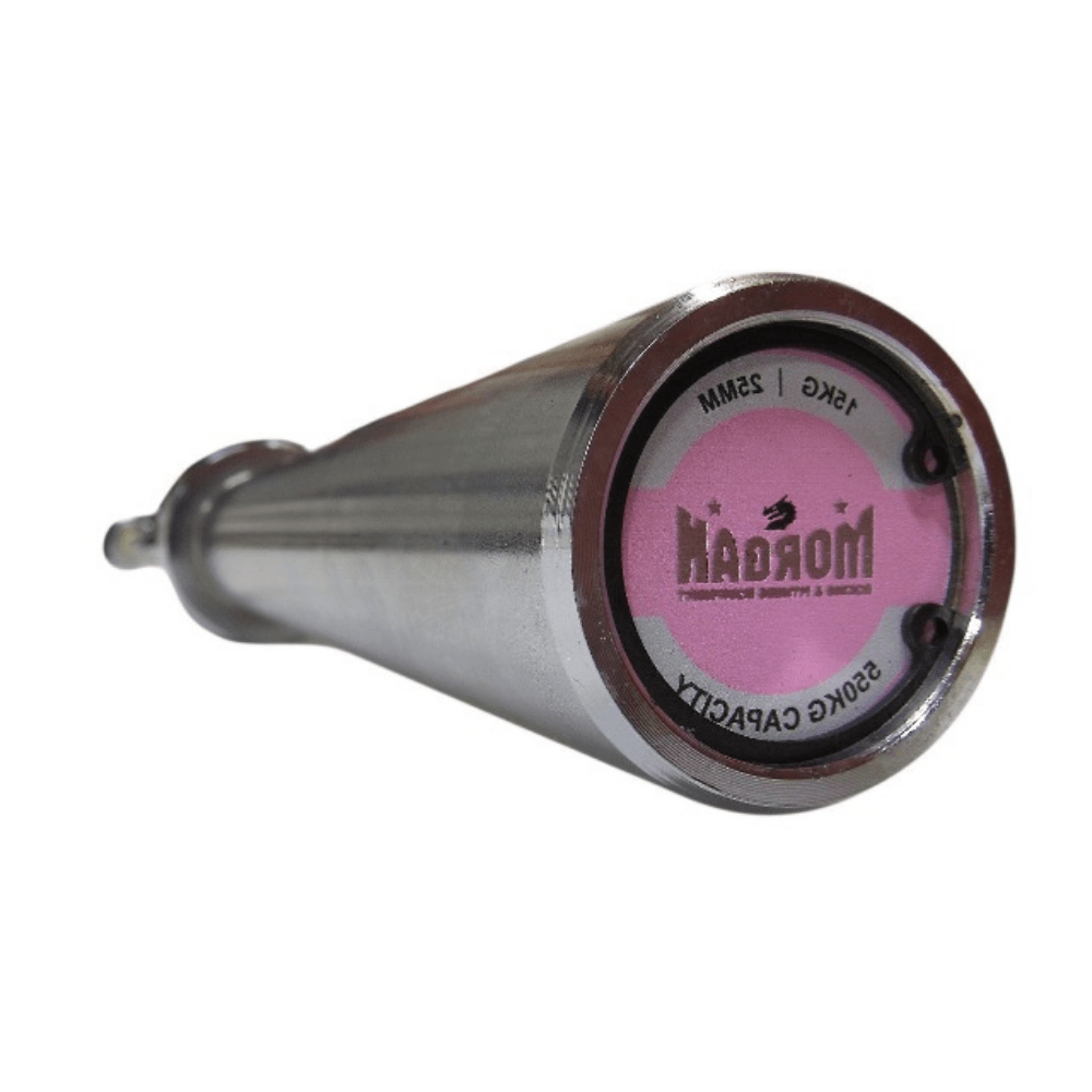 Morgan 15kg Women’s Harden Chrome Olympic Barbell – 550kg Max Capacity