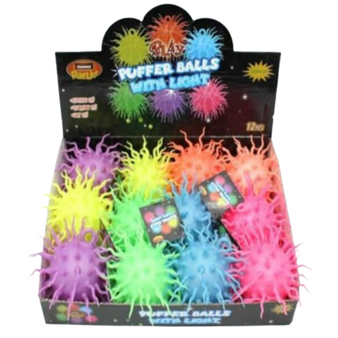 Puffer Balls with Light