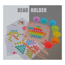 Load image into Gallery viewer, Montessori Bead Patterns Activity
