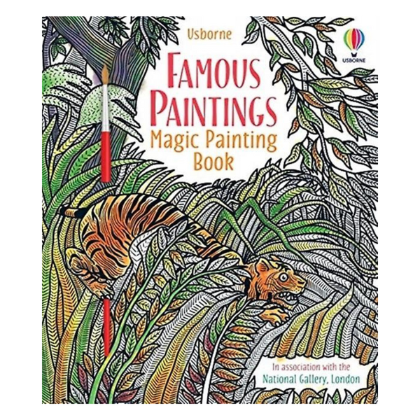 Famous Paintings Magic Painting Book