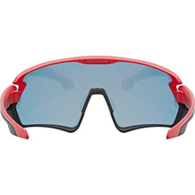 Load image into Gallery viewer, Uvex Sportstyle 231 Wide Lense Cycling &amp; Running Sunglasses (Red/Black)
