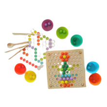 Load image into Gallery viewer, Montessori Bead Patterns Activity
