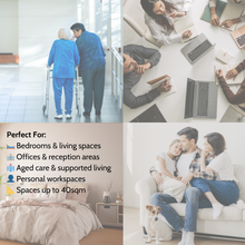 Load image into Gallery viewer, UV-C Desktop Air Purifier (Compact Air Cleaning Unit)
