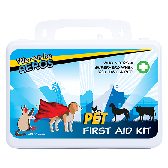 Pet First Aid Kit, Essential Items for Minor Injuries for Wound Care & First Aid.