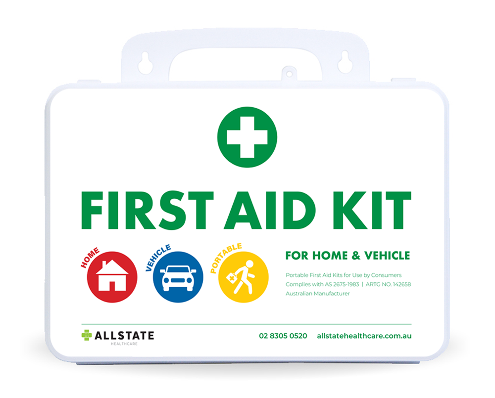 Weatherproof Home and Vehicle First Aid Kit