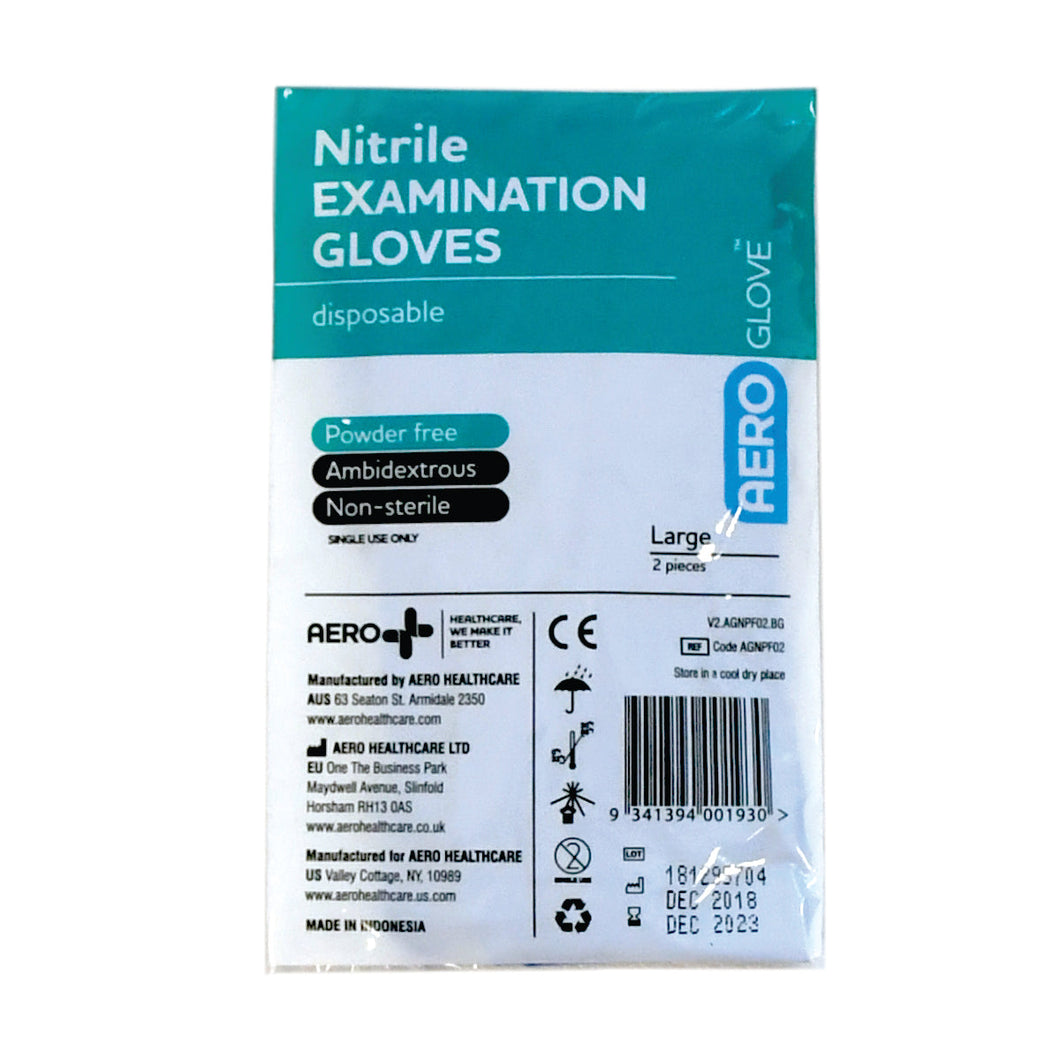 Nitrile Gloves Large Pair
