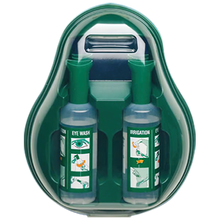 Load image into Gallery viewer, Aero Eye wash Station - Includes two Sodium Chloride 500ml Bottles with eye cup
