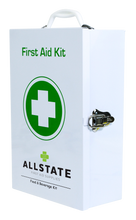 Load image into Gallery viewer, Workplace Food &amp; Beverage Metal First Aid Kit
