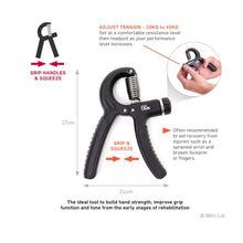 Load image into Gallery viewer, Adjustable Hand Grip Exerciser &amp; Strengthener
