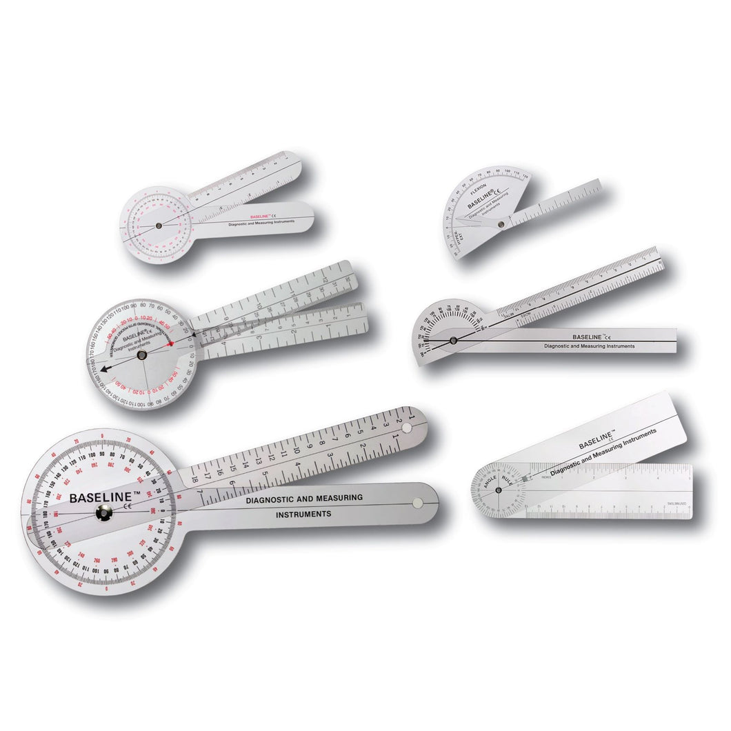 Geodesic Goniometer Baseline Plastic Goniometers (Assorted) – HMGDirect
