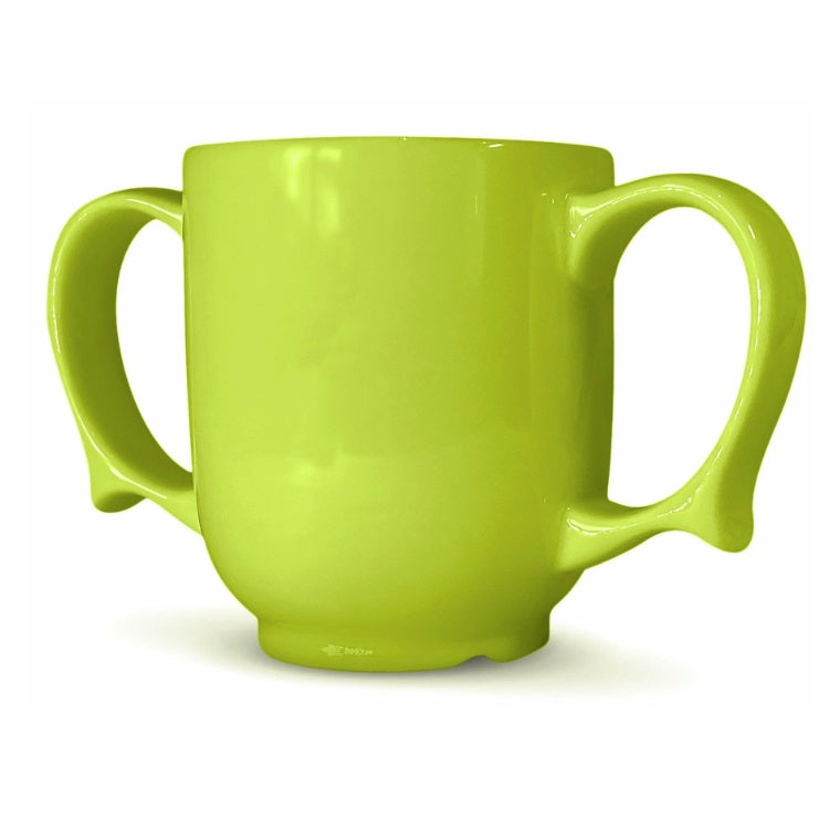 Dementia Alzheimer's Two Handled Drinking Mug (Green)