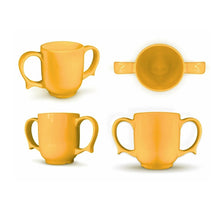 Load image into Gallery viewer, Dementia Alzheimer&#39;s Two Handled Drinking Mug (Yellow)
